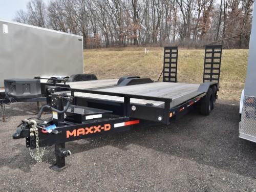 MAXX-D 102"x18'+2' Dove Equipment Trailer Preview Photo 1