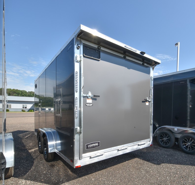 LTFES 7.5'X21' Drive In/Out Snowmobile/UTV Trailer Gallery Photo 3