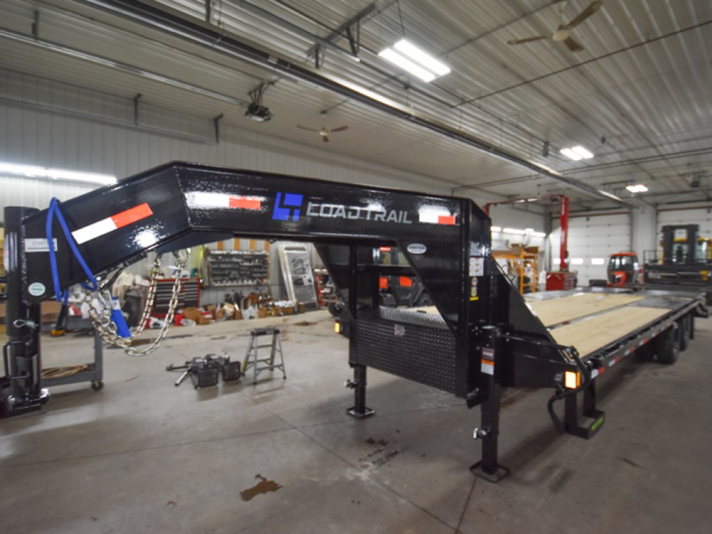 102"x23+5' Dove 24K Gooseneck Equipment Trailer Gallery Photo 2