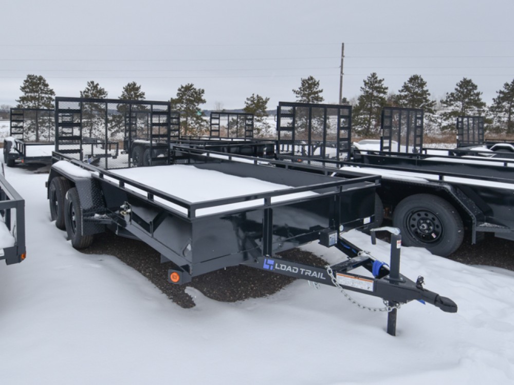 83"x14' w/Solid Sides Utility Trailer Gallery Photo 1