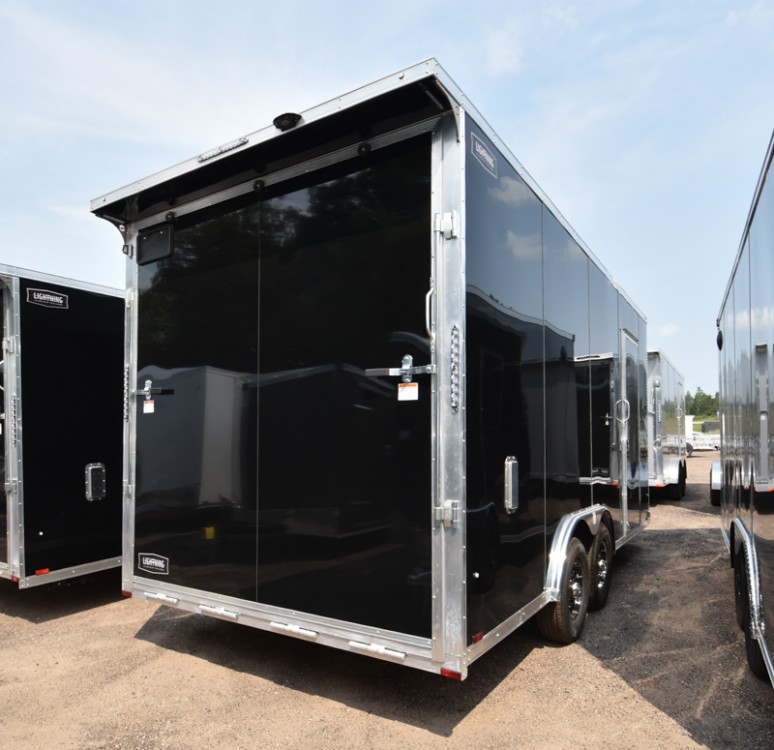 LTFCH 8.5'x18' 10K Aluminum Enclosed Cargo/Carhauler Trailer Gallery Photo 2