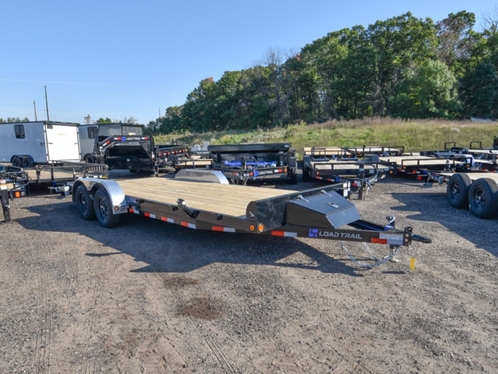 83"x18+2' Dove 7K Carhauler Trailer Gallery Photo 1