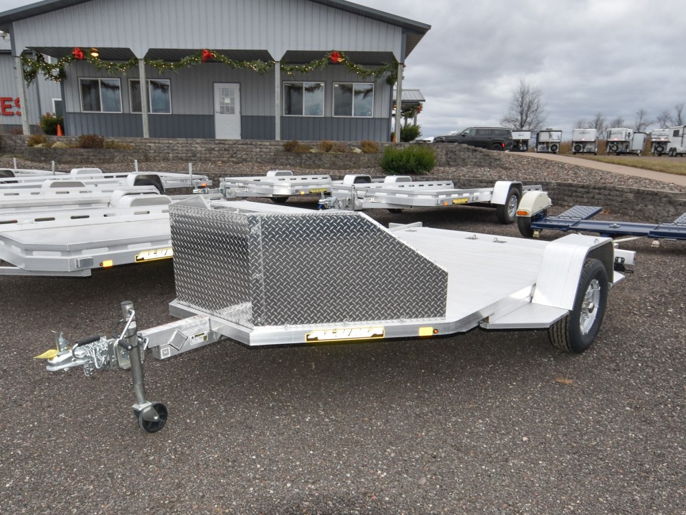 MC 210 Aluminum Motorcycle Trailer Gallery Photo 1