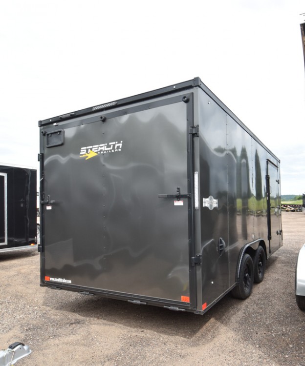 Mustang 8.5'x16' Enclosed Carhauler Trailer Gallery Photo 2
