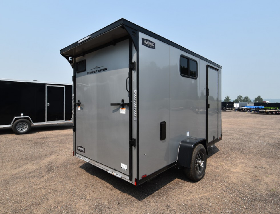 6'x12' w/Windows Enclosed Cargo Trailer Gallery Photo 2