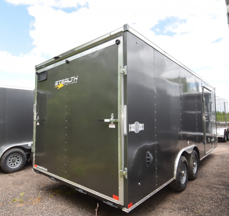 8.5'x20' Enclosed Carhauler/Cargo Trailer Gallery Photo 2