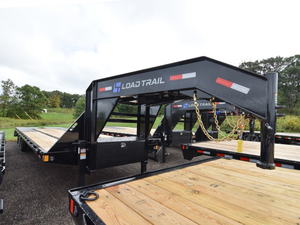 GP 102+27+5' Dove 24K Low-Pro Gooseneck Equipment Trailer Gallery Photo 2