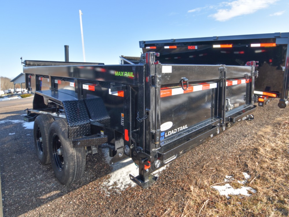 83"x16' w/24" Sides & Telescopic Lift Dump Trailer Gallery Photo 2