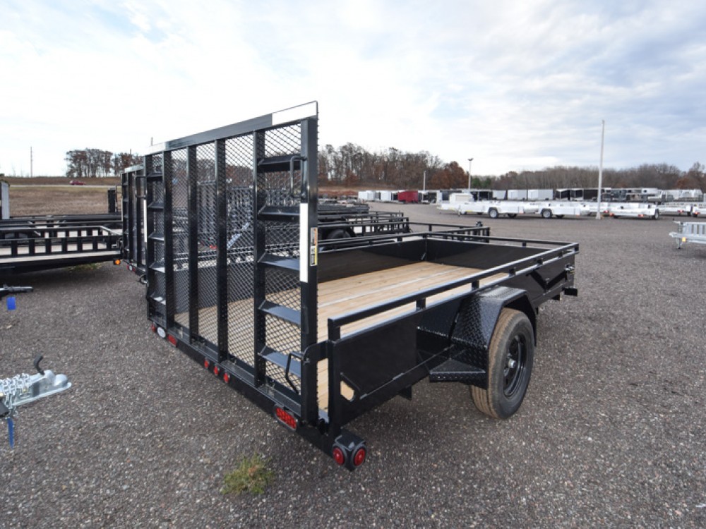 77"x12' w/Solid Sides Utility Trailer Gallery Photo 2