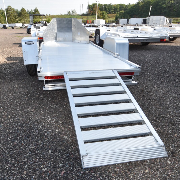 MC1F Folding Aluminum Motorcycle Trailer Gallery Photo 5
