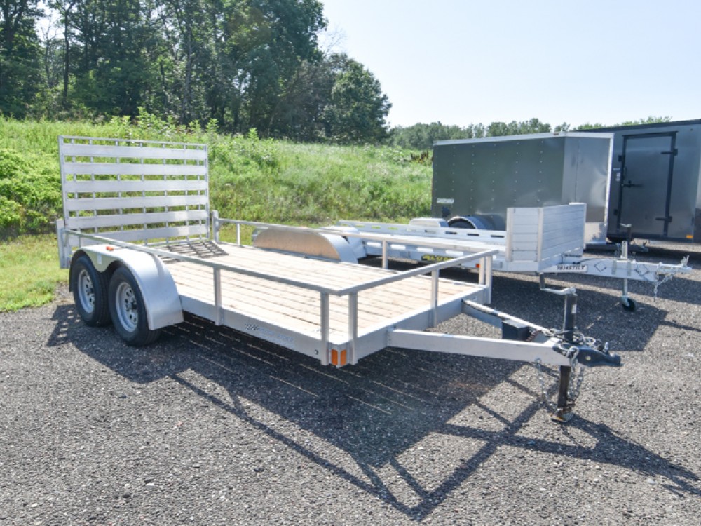 Rough Rider 83"x14' 7K Aluminum Utility Trailer Gallery Photo 1