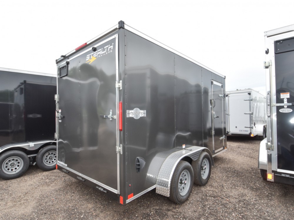Mustang 7'x14' Enclosed Cargo Trailer Gallery Photo 2