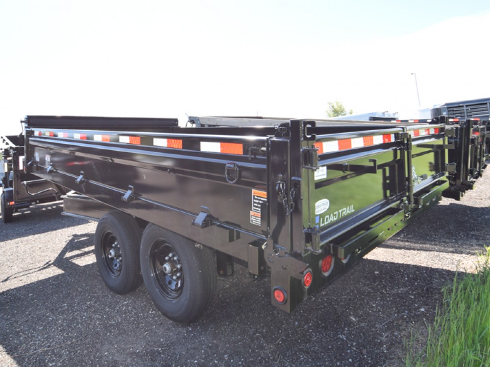 96"x14' w/18" Fold-Down Sides Dump Trailer Gallery Photo 3