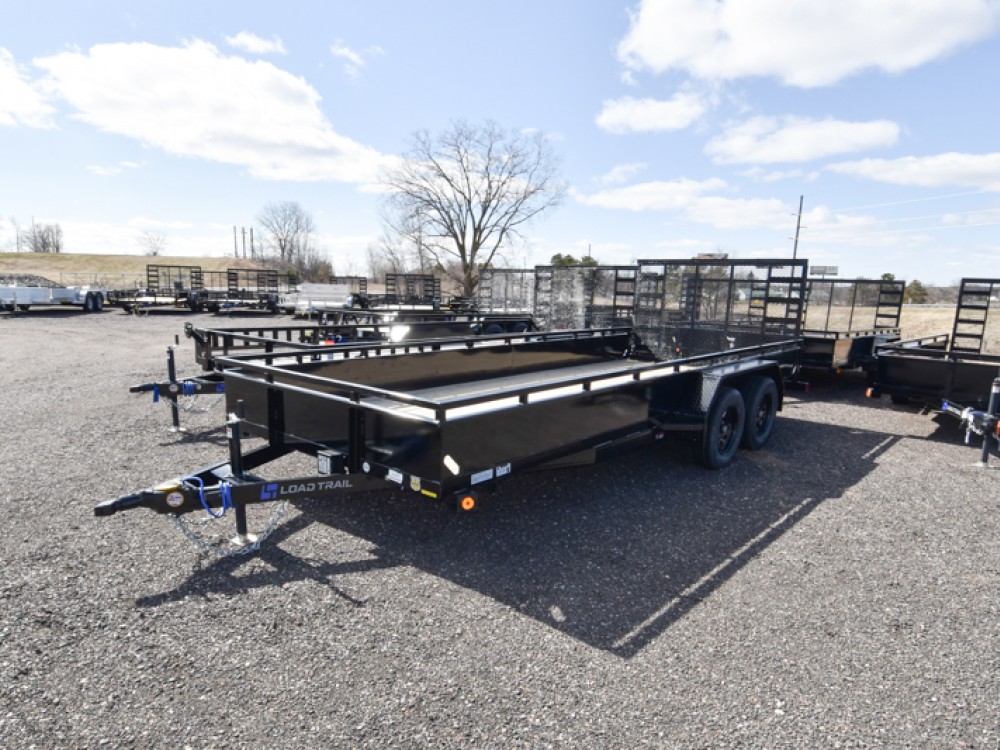 83"x18' w/Solid Sides Utility Trailer Gallery Photo 1