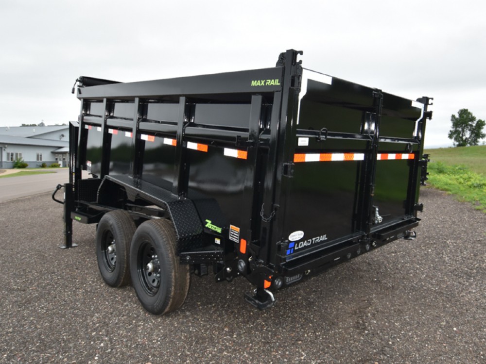 DG 83"x14' 14K Low-Pro w/48" Sides Gooseneck Dump Trailer Gallery Photo 3