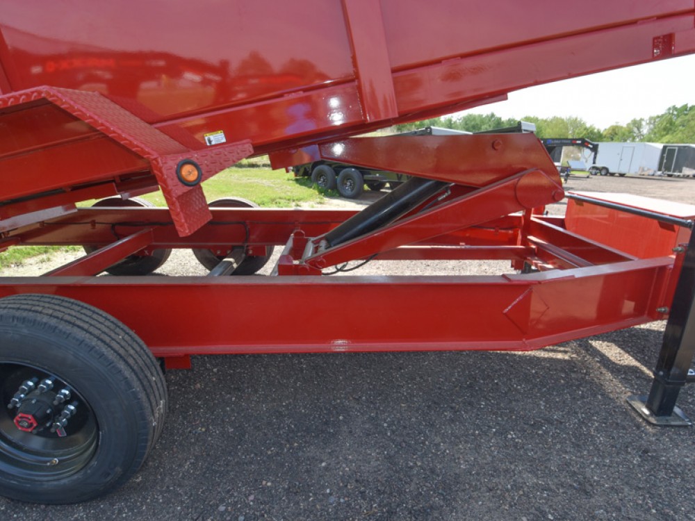 83"x16' 20k (Super Singles)  w/48" Sides Dump Trailer Gallery Photo 3