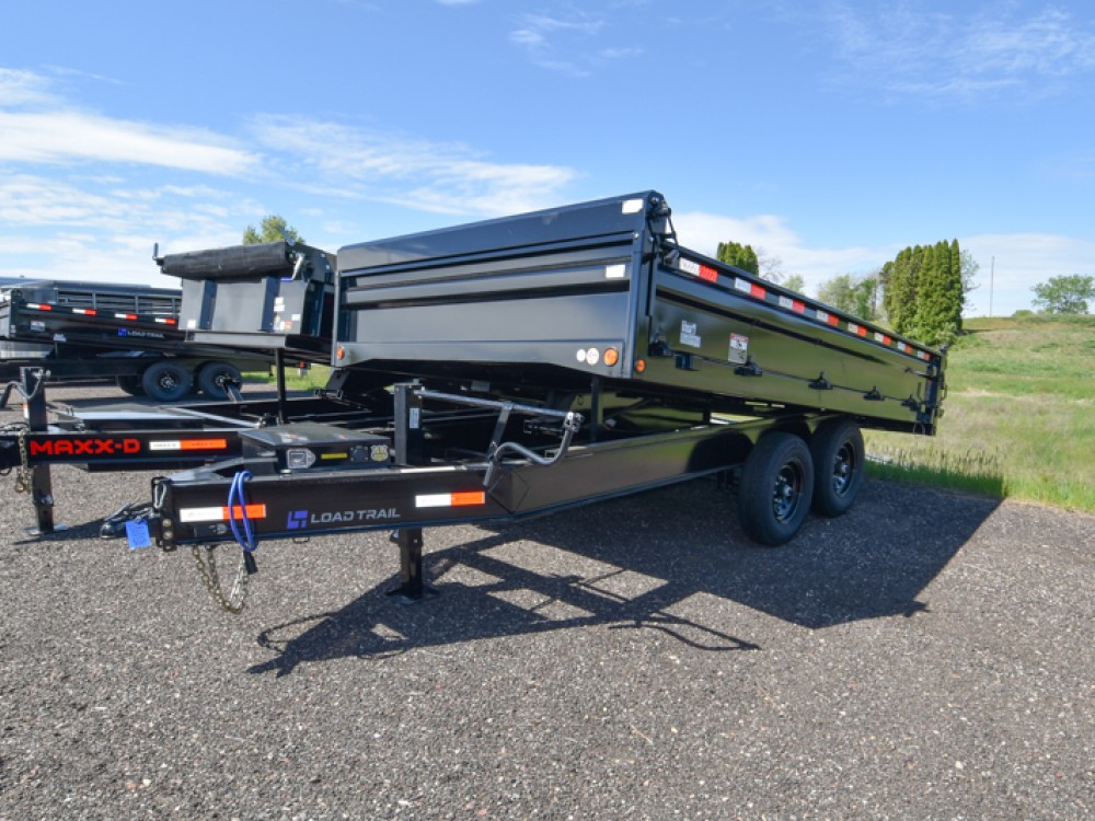 96"x14' w/18" Fold-Down Sides Dump Trailer Gallery Photo 1