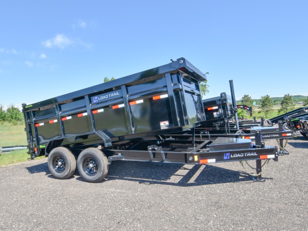 DL 83"x14' 14K w/48" Side Dump Trailer Gallery Photo 1