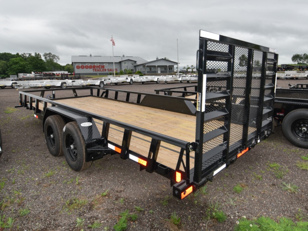 83"x20' 10K Utility Trailer w/HD Ramp Gallery Photo 2