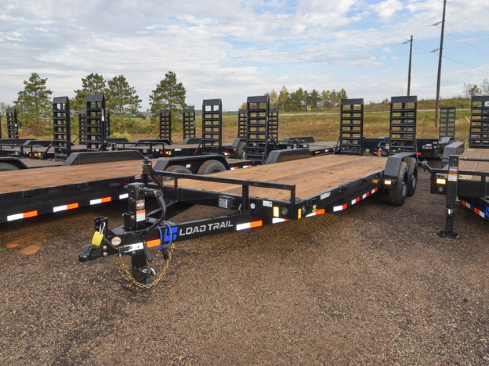 83"x20+2' Dove 16K Equipment Trailer Gallery Photo 1