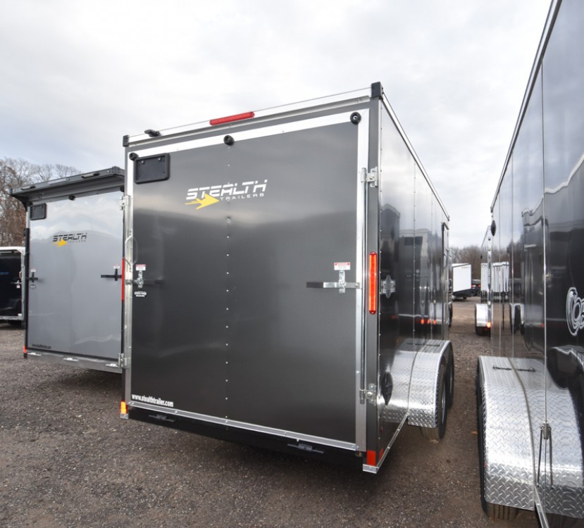 Mustang 7'x16' Enclosed Cargo Trailer Gallery Photo 2