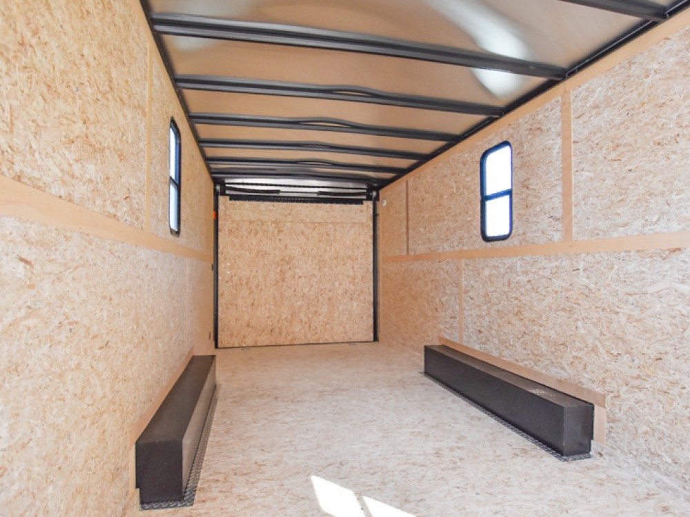 ULAFT 8.5'x24' 10k w/Windows Enclosed Cargo/Carhauler Trailer Gallery Photo 4