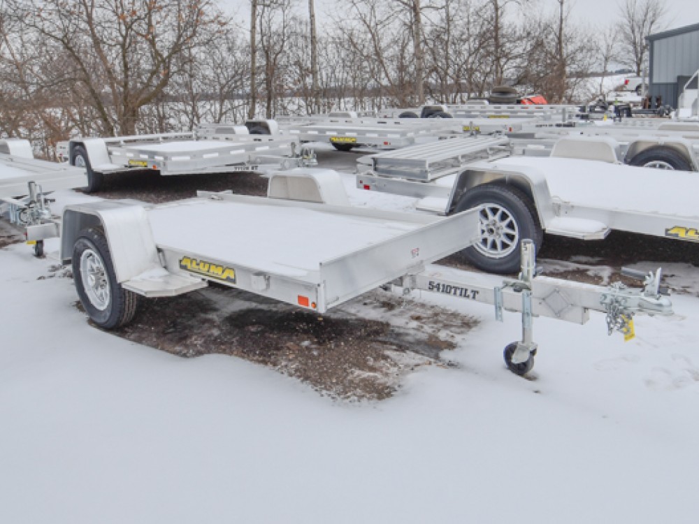 5410 Tilt Aluminum Utility Trailer Gallery Photo 1