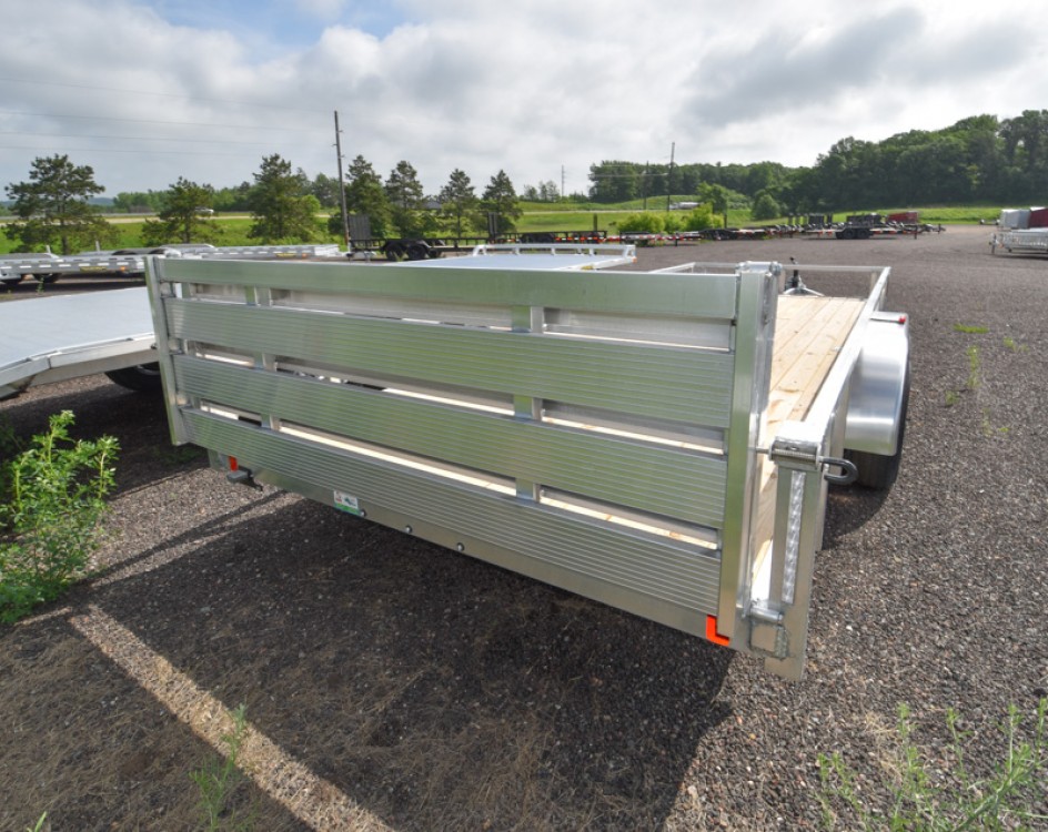 82"x20' w/HD Package & Bi-Fold Ramp Aluminum Utility Trailer Gallery Photo 2