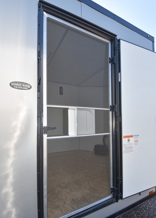 7.5'x16' Aluminum Enclosed Cargo Trailer w/Insulation & Windows Gallery Photo 8
