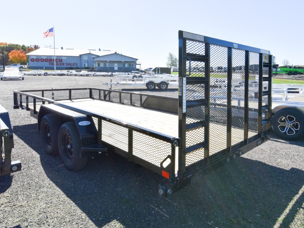83"x20' 7K Utility Trailer w/Mesh Sides Gallery Photo 2