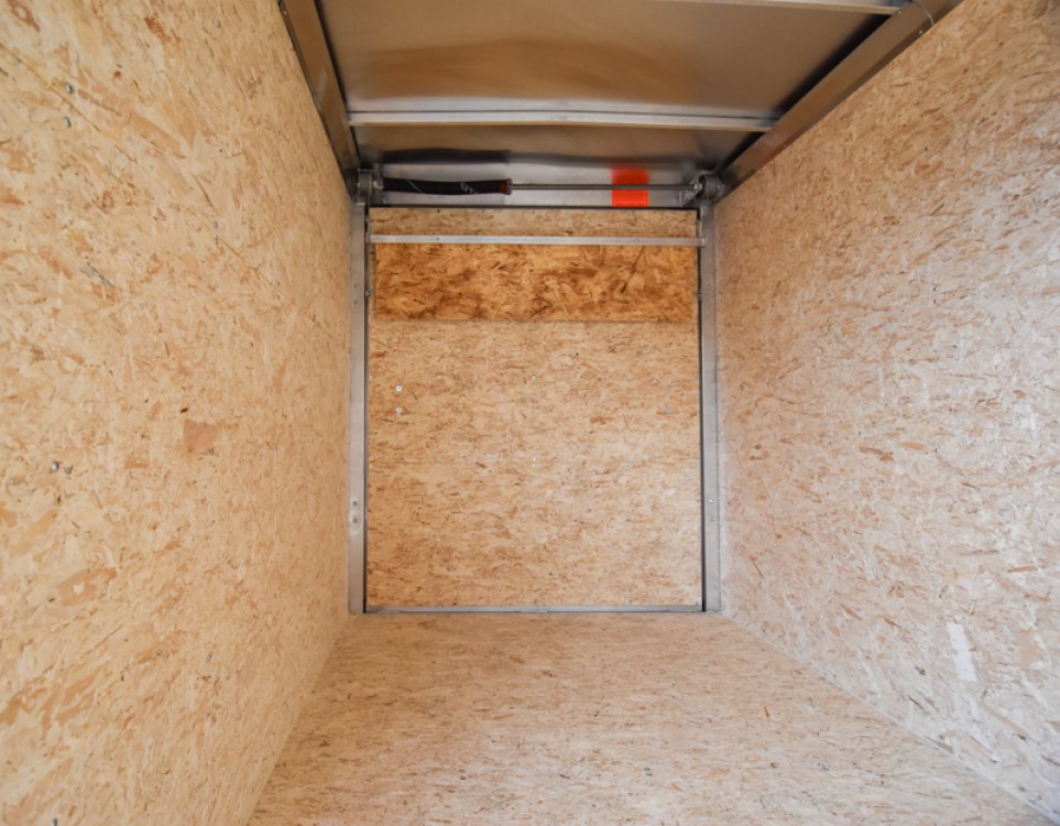 ECO 6'x12' Aluminum Enclosed Cargo Trailer **Price Reduced For Small Dent Gallery Photo 4