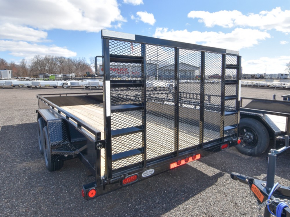 83"x18' w/Solid Sides Utility Trailer Gallery Photo 2