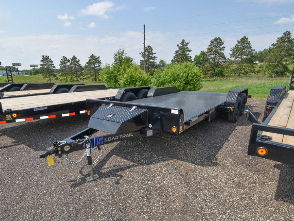 83"x16+2' Dove Carhauler Trailer w/Steel Deck Gallery Photo 2