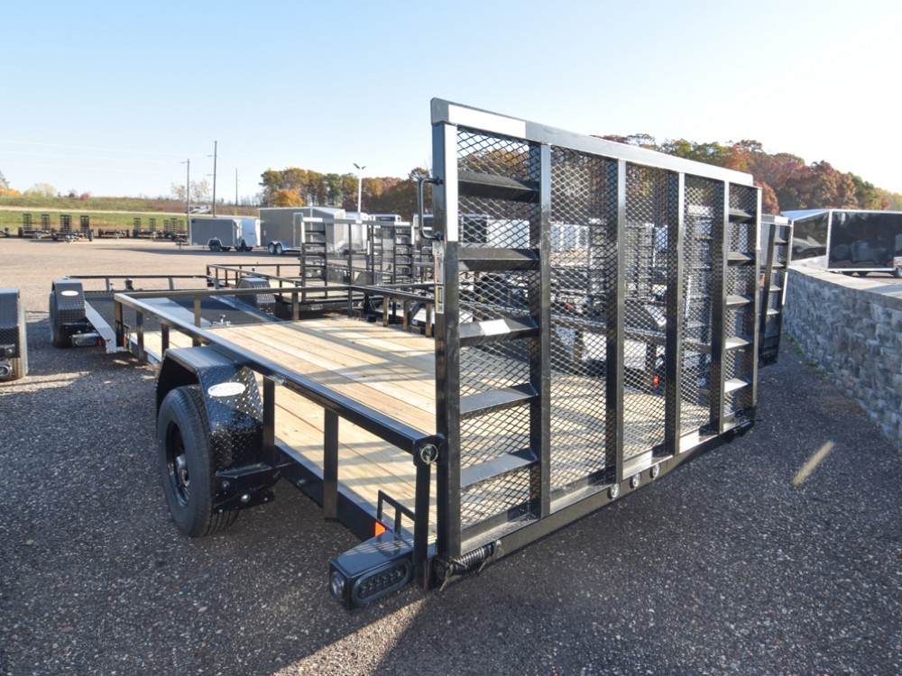 83"x14' 5K Utility Trailer w/HD Ramp Gallery Photo 3