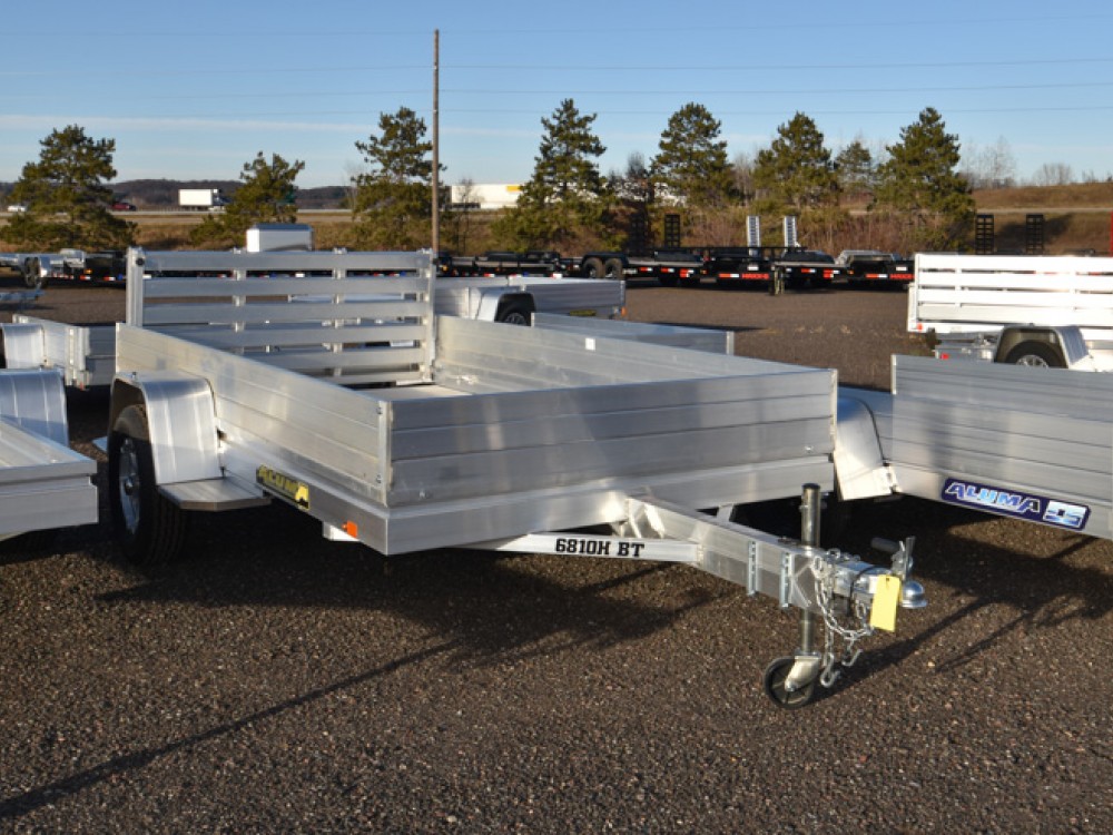 6810H BT w/12" Sides Aluminum Utility Trailer Gallery Photo 1