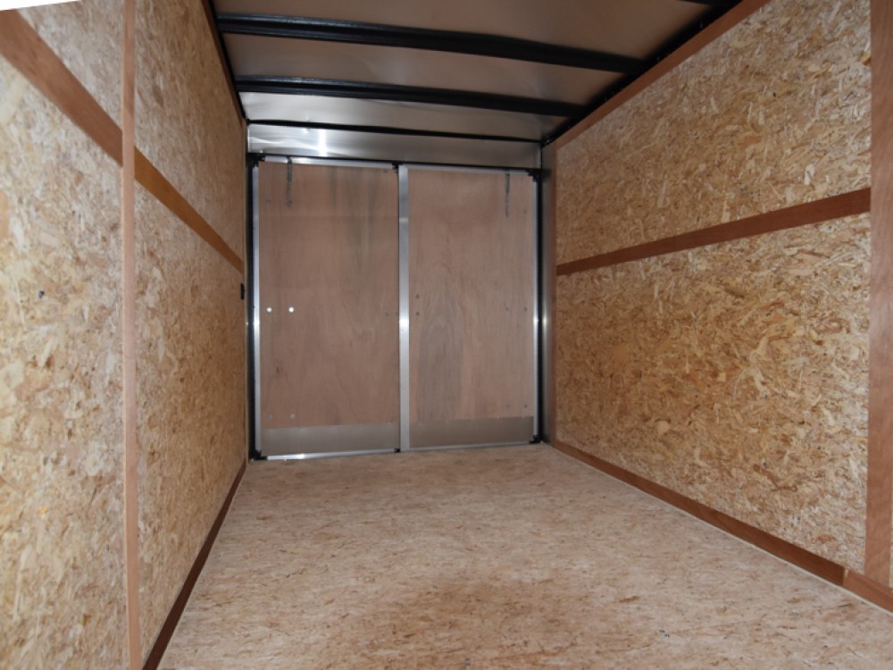 ULAFT 7'x16' Enclosed Cargo Trailer w/Ladder Racks Gallery Photo 4