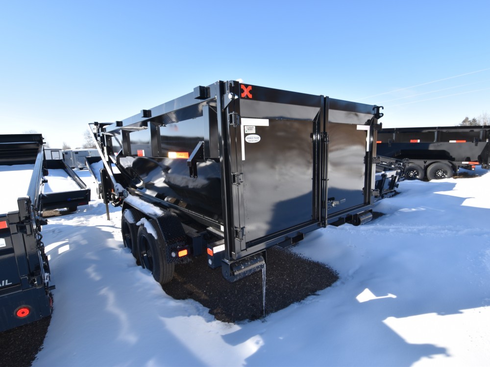 ROX 83"x14' w/4' Bin Gooseneck Roll-Off Trailer Gallery Photo 2