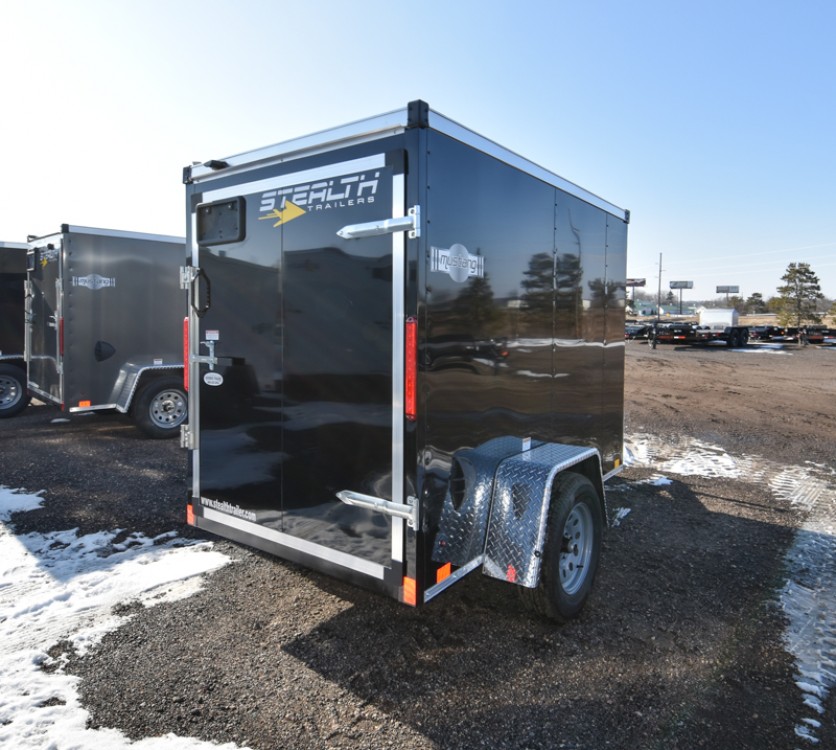 Mustang 5'x8' Enclosed Cargo Trailer Gallery Photo 3