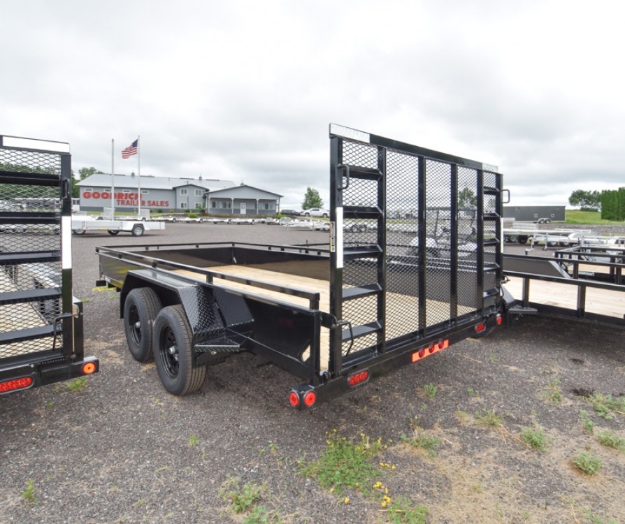 83"x16' Utility Trailer w/Solid Sides Gallery Photo 2