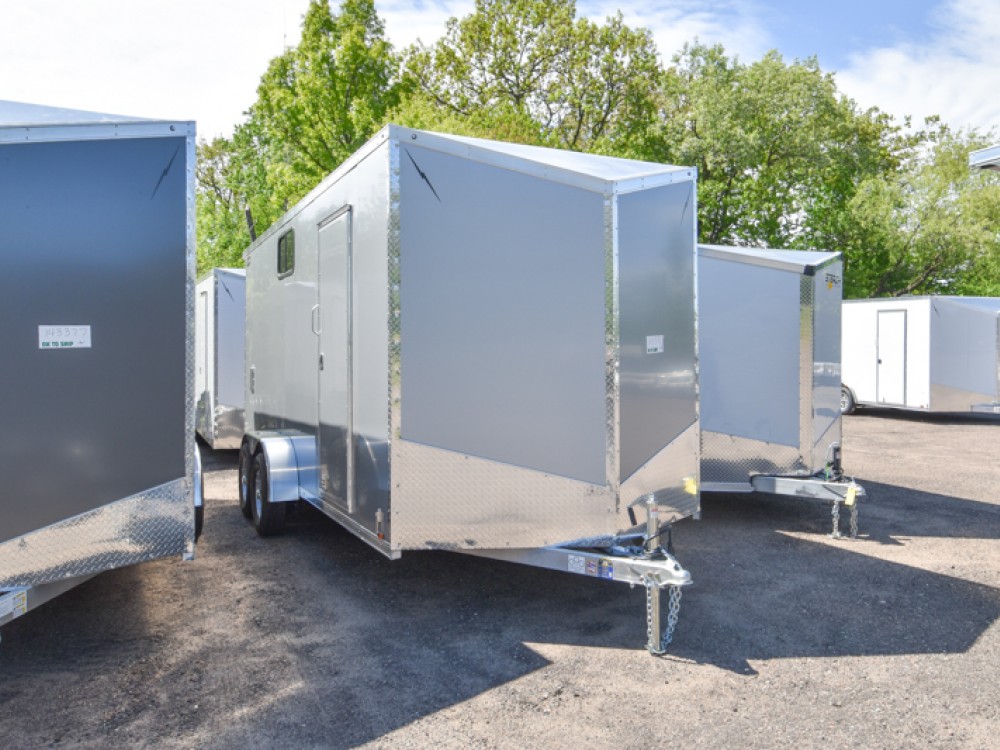 LTF 7'x18' w/Windows Aluminum Enclosed Cargo Trailer Gallery Photo 1