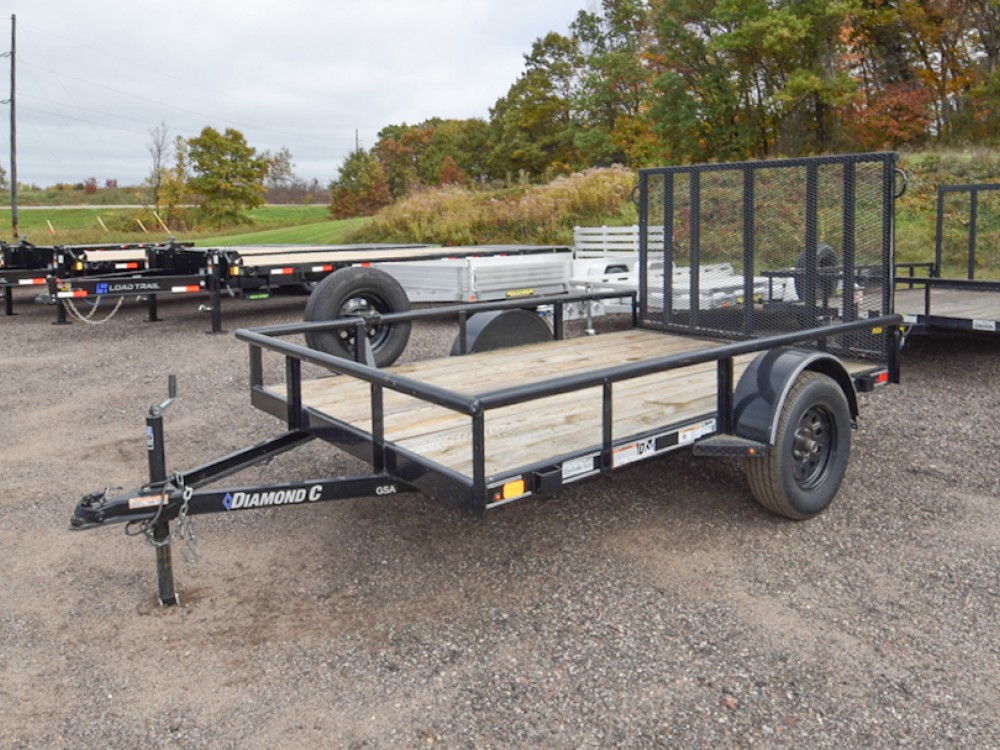 Diamond C 77"x10' Utility Trailer Gallery Photo 1