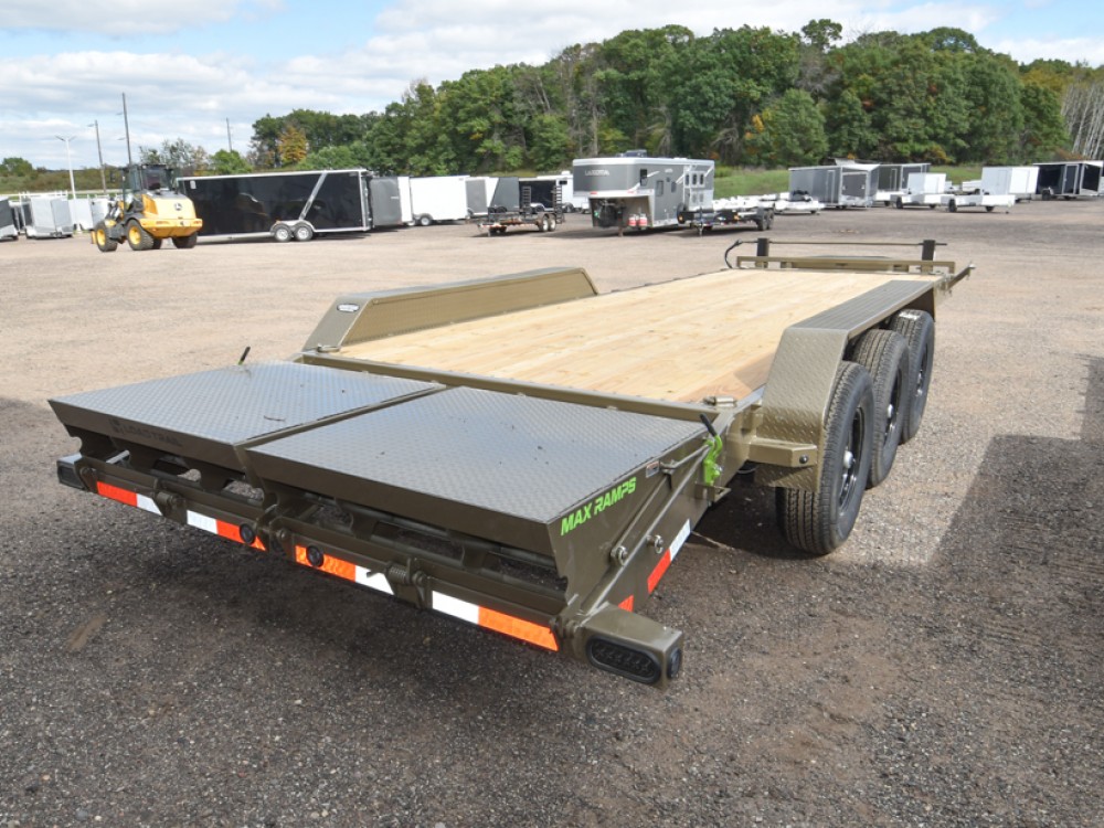 83"x21+3' Dove 21K Equipment Trailer Gallery Photo 3