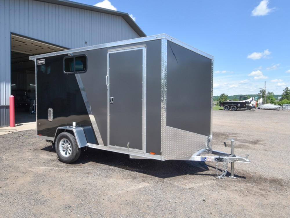 LTF 6'x12' Aluminum Enclosed Cargo Trailer w/Windows Gallery Photo 1