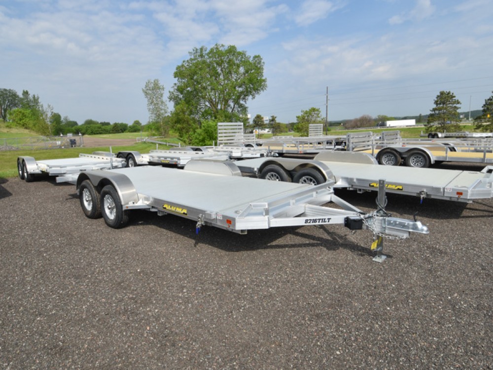 8216 7K Tilt Car Hauler Trailer Gallery Photo 1