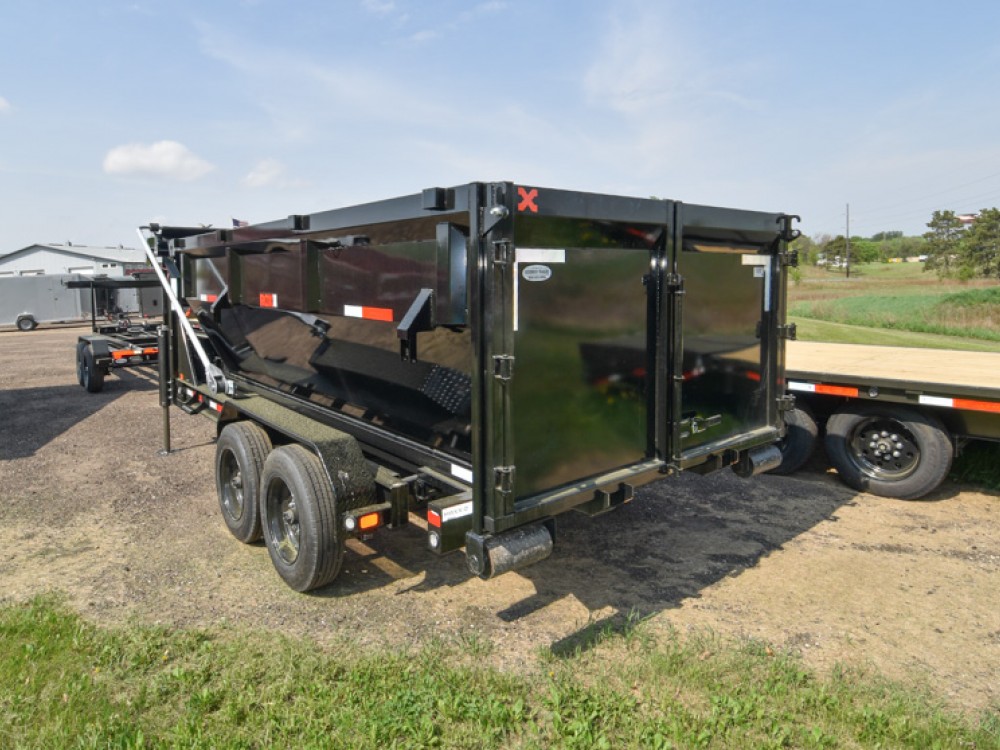 ROX 83"x14' w/4' Bin Gooseneck Roll-Off Trailer Gallery Photo 2
