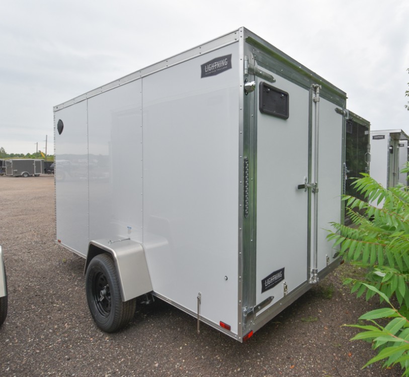 ECO 6'x12' Aluminum Enclosed Cargo Trailer Gallery Photo 2