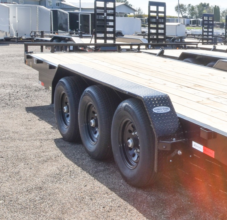 83"x20+2' Dove 21K Equipment Trailer Gallery Photo 3
