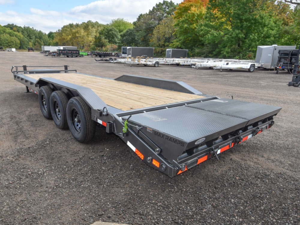 102"x23+3' 21K Equipment Trailer w/MAX Ramps Gallery Photo 3