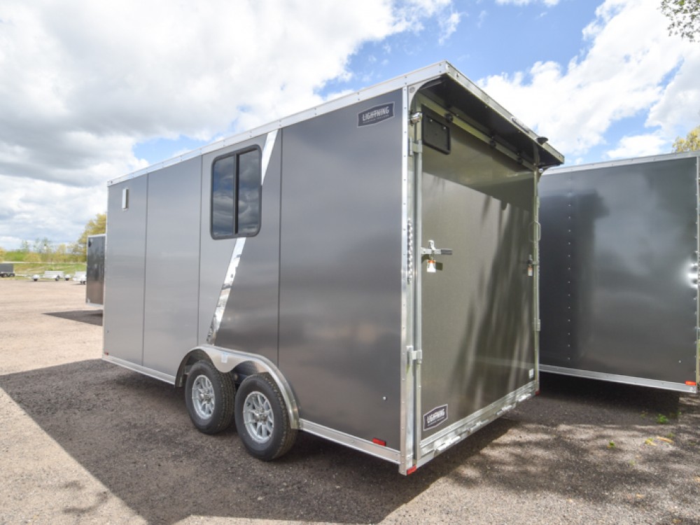 8.5'x16' Enclosed Carhauler/Cargo Trailer Gallery Photo 3