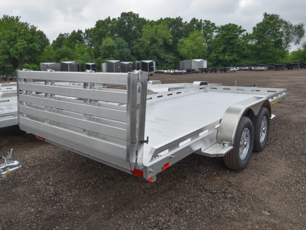8016 BT 8K Aluminum Utility Trailer Gallery Photo 2